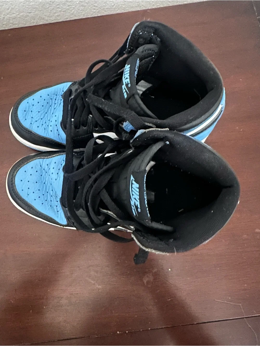 Jordan Kids' High-Top Sneakers in Black/Blue/White